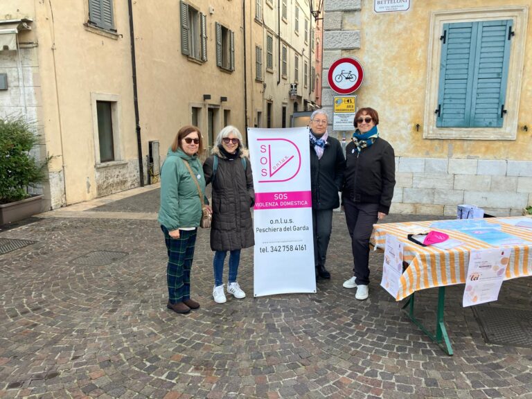 Scopri di più sull'articolo 09 Novembre 2024 – SOS partecipa alla Festa delle Associazioni organizzata dal Comune di Peschiera durante la sagra di San Martino